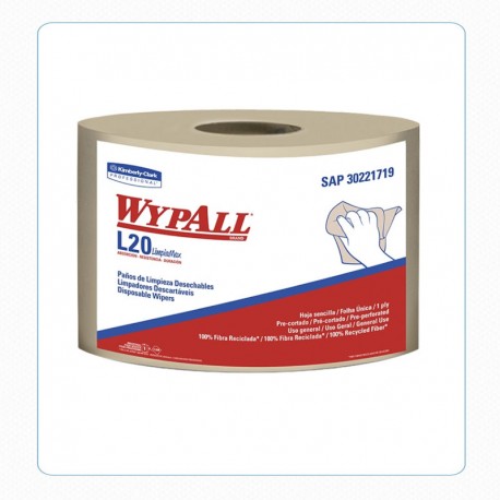 Wypall L10 Hoja Sencilla Sin precortado x 650 mts