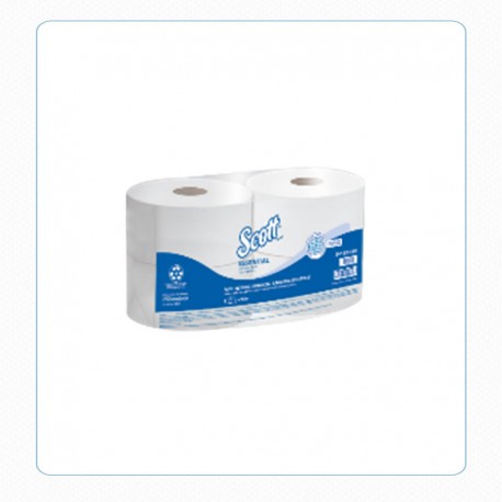 Papel higienico SCOTT Essential Blanco Doble Hoja x 250 mts